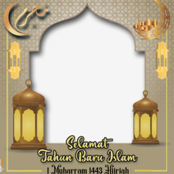 arnaim.com - Template Twibbon Tahun Baru Islam 1443 H (2)