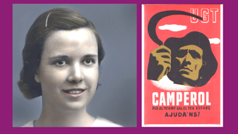 Virgínia Amposta Amposta, maestra y sindicalista de UGT, asesinada por