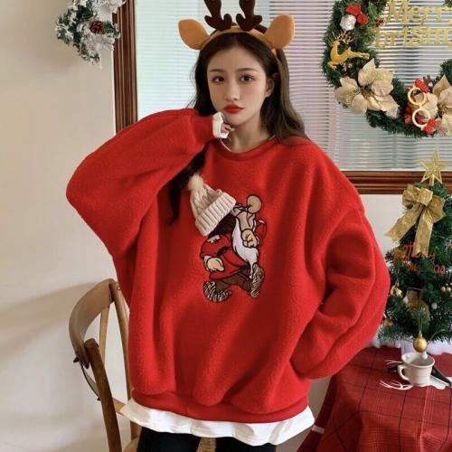 Áo khoác Sweater nỉ ông già noel