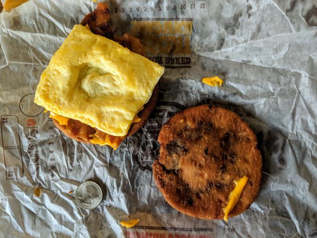Review: Burger King - Bacon, Egg, and Cheese Maple Waffle Sandwich