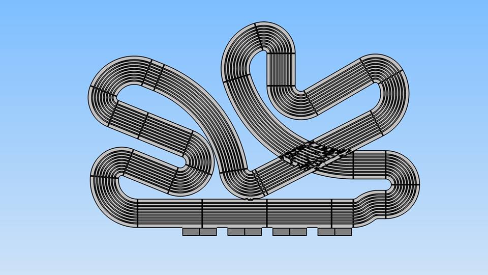 Slot Car News Track Layout for 2016 ISRA Worlds Revealed