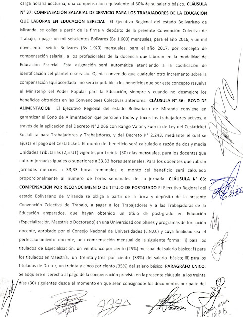 ACTA DE CLÁUSULAS APROBADAS DEL CONTRATO ESTADAL DEL 6 DE ABRIL 2016 ACTA DE CLÁUSULAS APROBADAS DEL CONTRATO ESTADAL DEL 6 DE ABRIL 2016