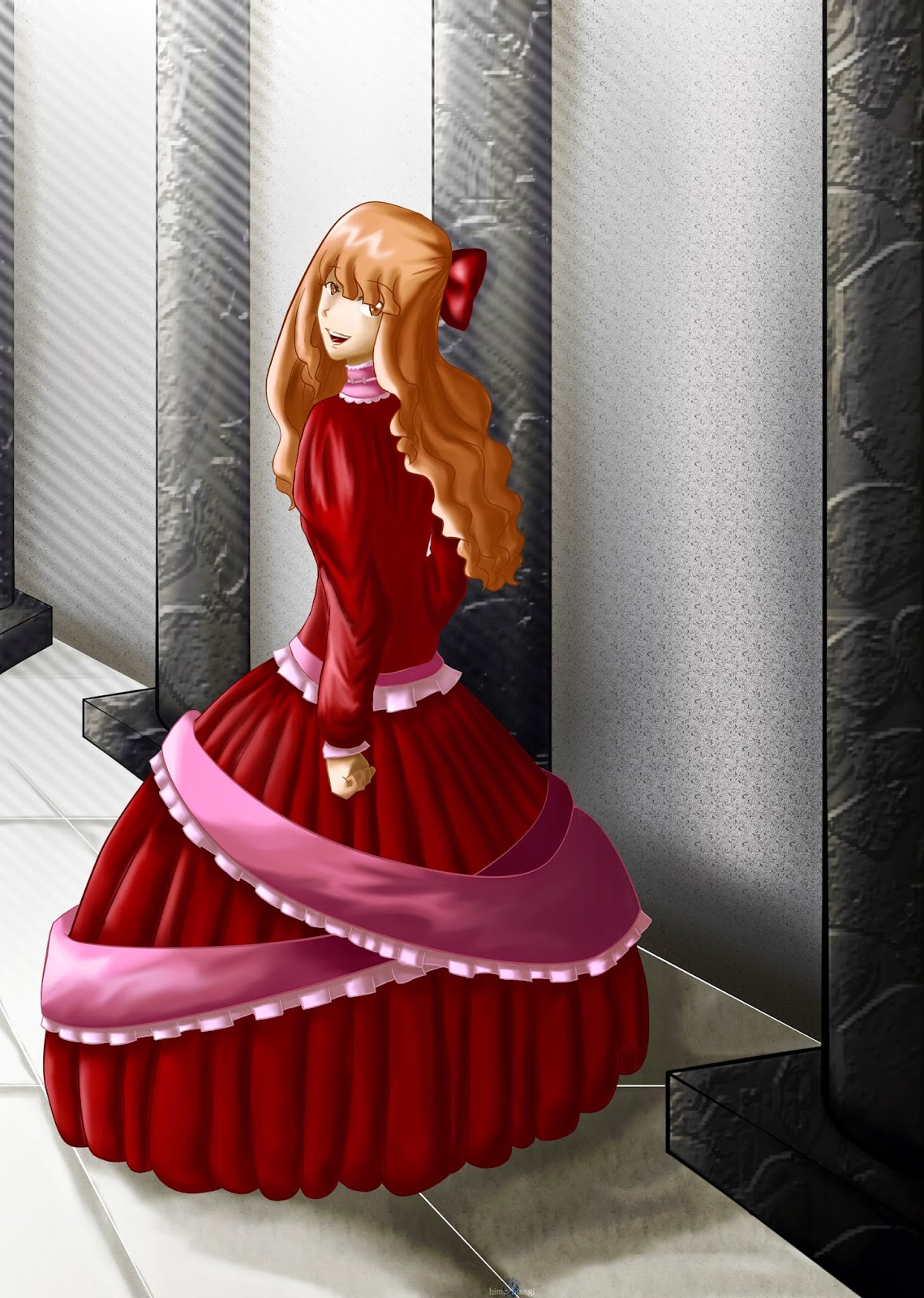 The Seventh Days Of August Princess In Red Dress