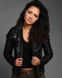 American actress, Tristin Mays posing for photo
