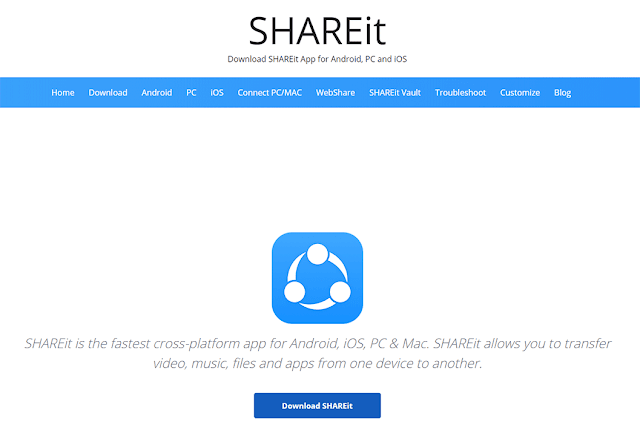 طريقة تحميل Shareit للكمبيوتر