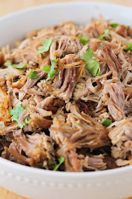 These instant pot carnitas are so savory and flavorful, and take just a few minutes of active time to make!