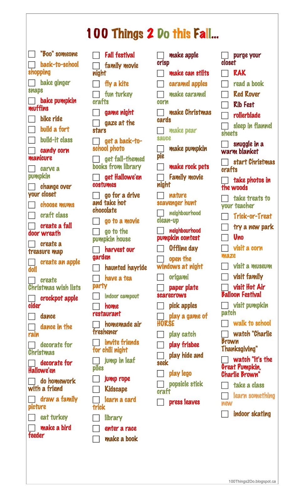 Thankful Things To Do With Kids Thankful Things To Do With Kids