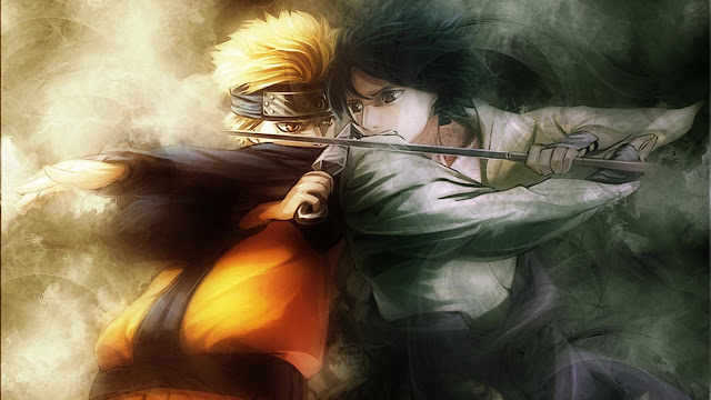 naruto vs sasuke wallpaper