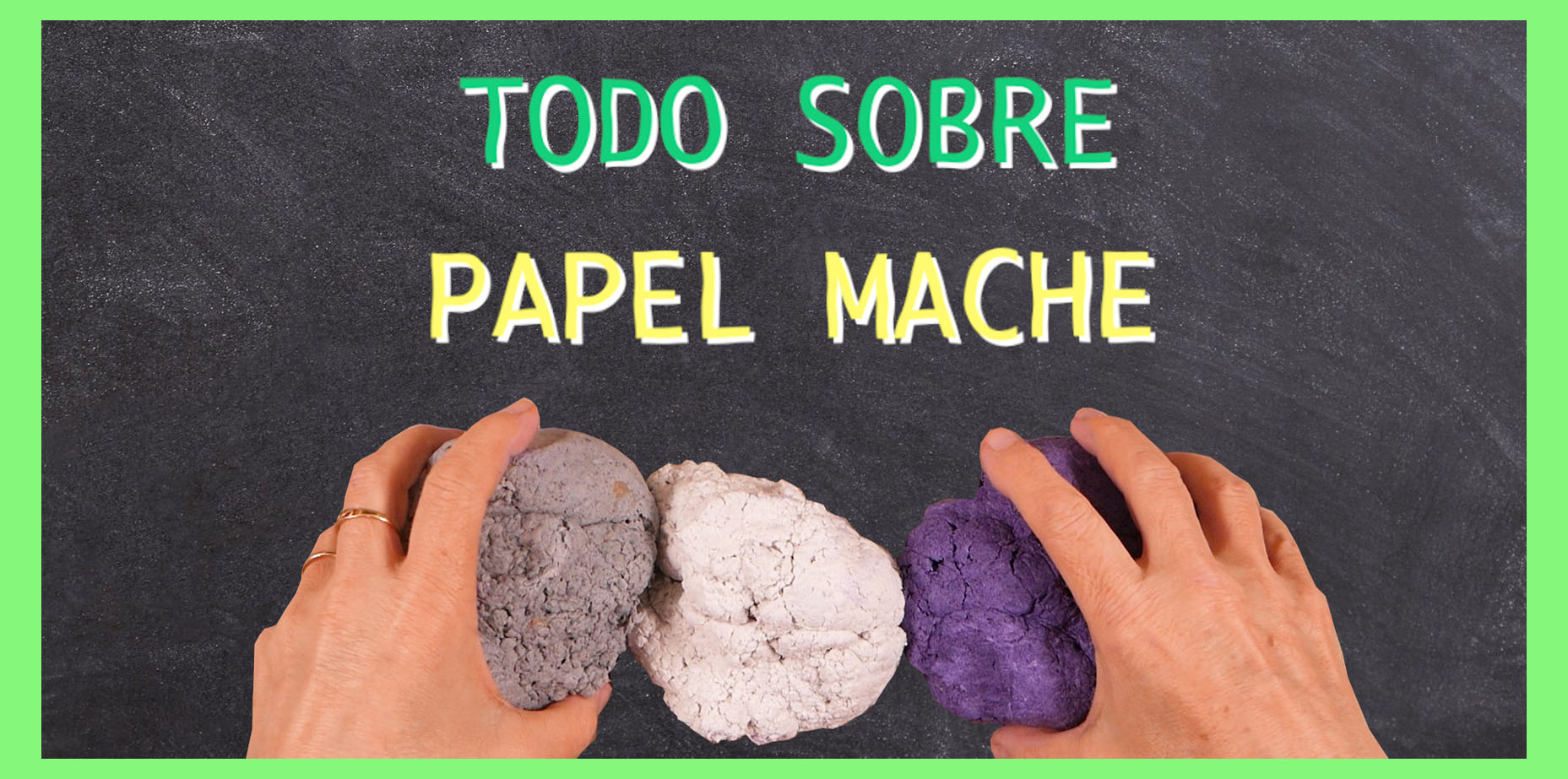Disfruta Creando: PAPEL MACHE Casero ♻ Elaboración ⏱Conservación 🌈  Coloración Todo FACIL y RÁPIDO ( Paper Mache Clay)