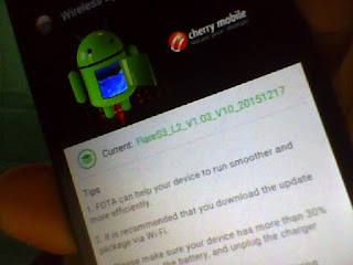 Cherry mobile flare s3 lollipop update issues