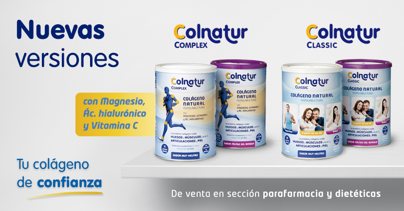 Colnatur, para prevenir el desgaste articular