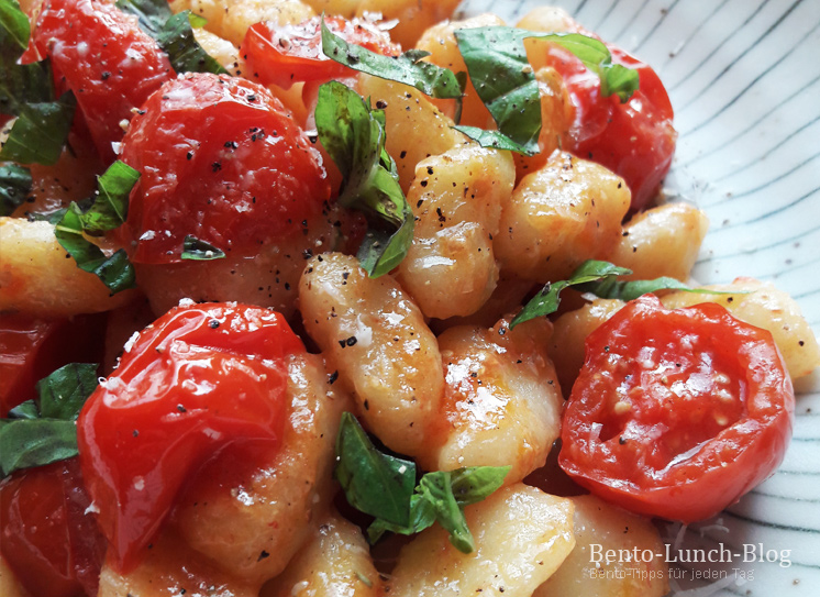 Bento Lunch Blog Rezept Gnocchi aus frischen Kartoffeln mit dem