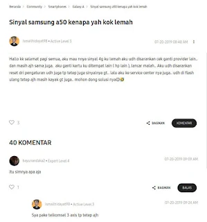 Kelemahan Samsung Galaxy A50