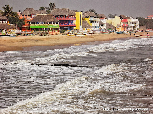 Praia em Mahabalipuram