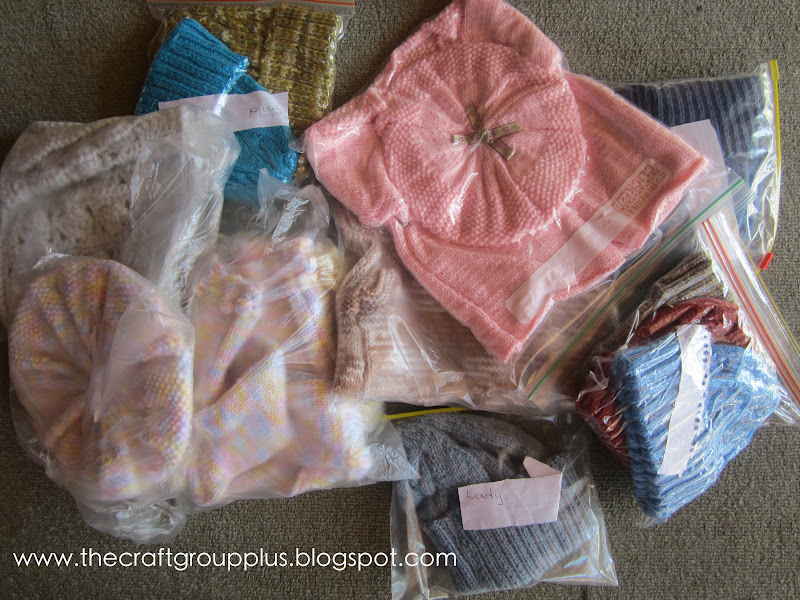 Knitting for Charity.