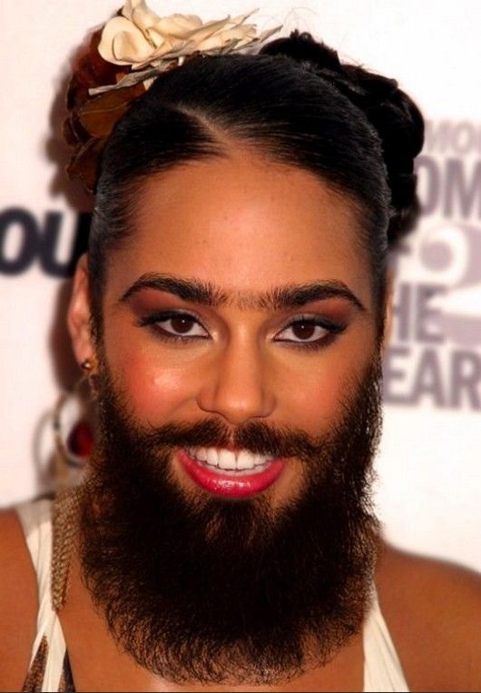 Fun And Entertainment Women With Amazing Funny Beards (8 Images)