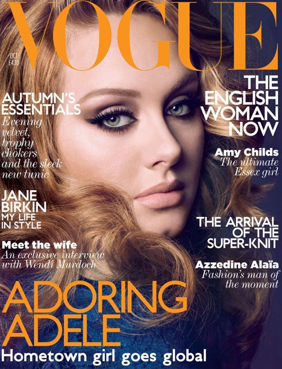 Fashion Model: ADELE SHOULD NOT BE TOO BIG FOR VOGUE TO DRESS