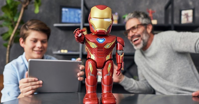 juguete iron man que habla