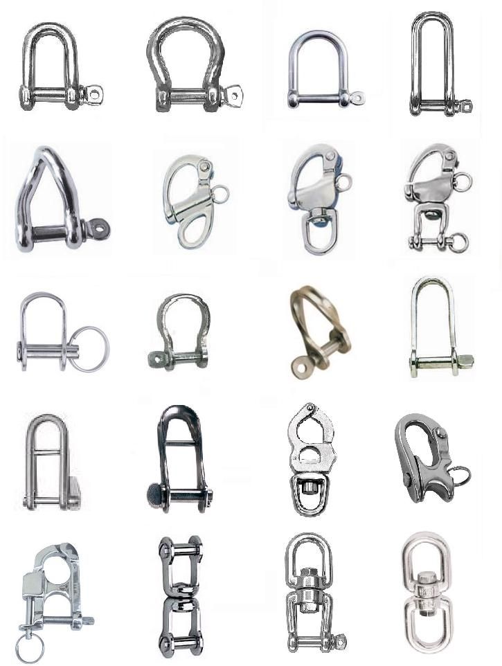 TYPES OF SHACKLES