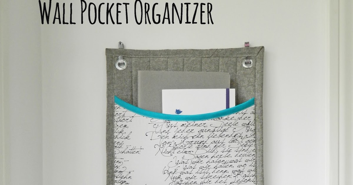 s.o.t.a.k handmade wall pocket organizer {a tutorial}