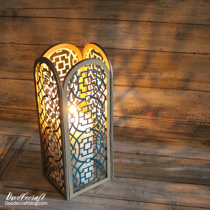 How to Make a Luminary with Cricut Knife Blade