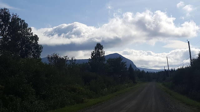 Vue sur la montagne de marbre