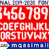 Arsenal 2019-20 Football Team Font Free Download by M Qasim Ali