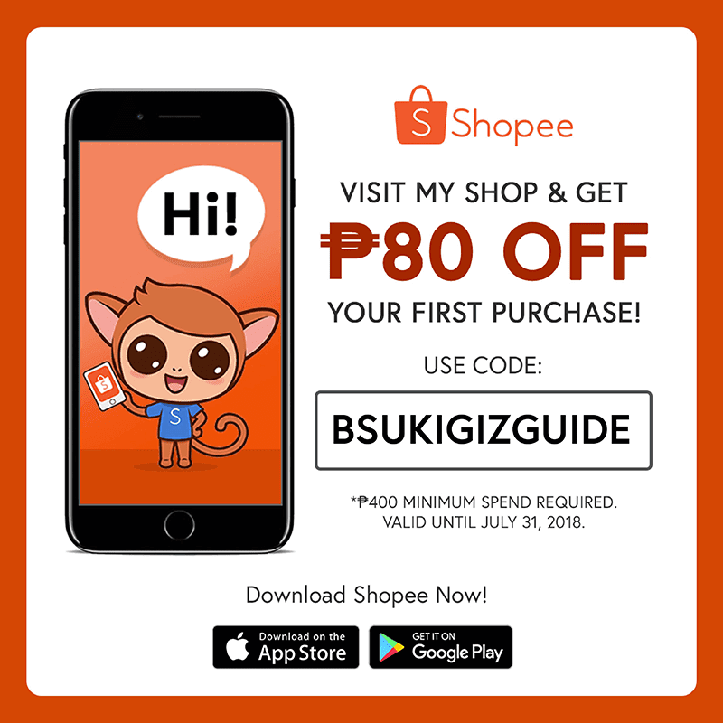 GIZGUIDE's Shopee code GIZGUIDE's Shopee code