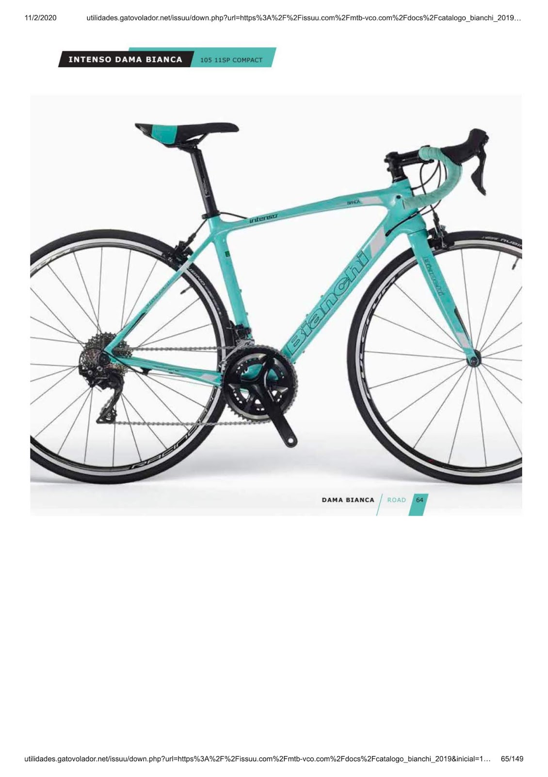 CATALOGUES BIANCHI BIANCHI 2019