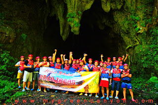 Star point body rafting di hulu sungai green canyon