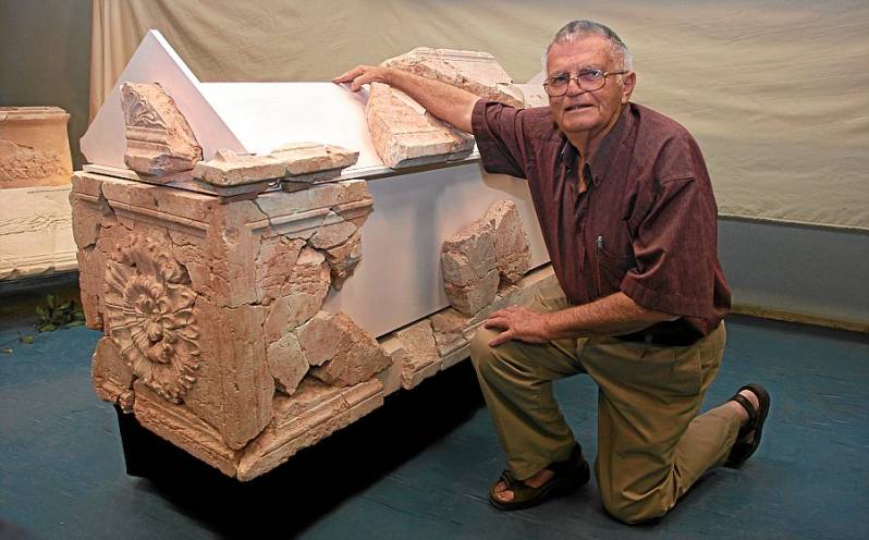 Ehud Netzer e o sacófago de Herodes