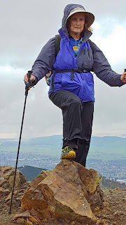 Susan on Eagle Peak