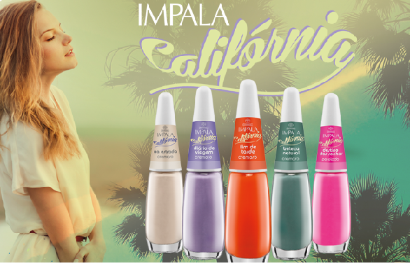 Coleção Califórnia Impala: linha de esmaltes Alto Verão 2014