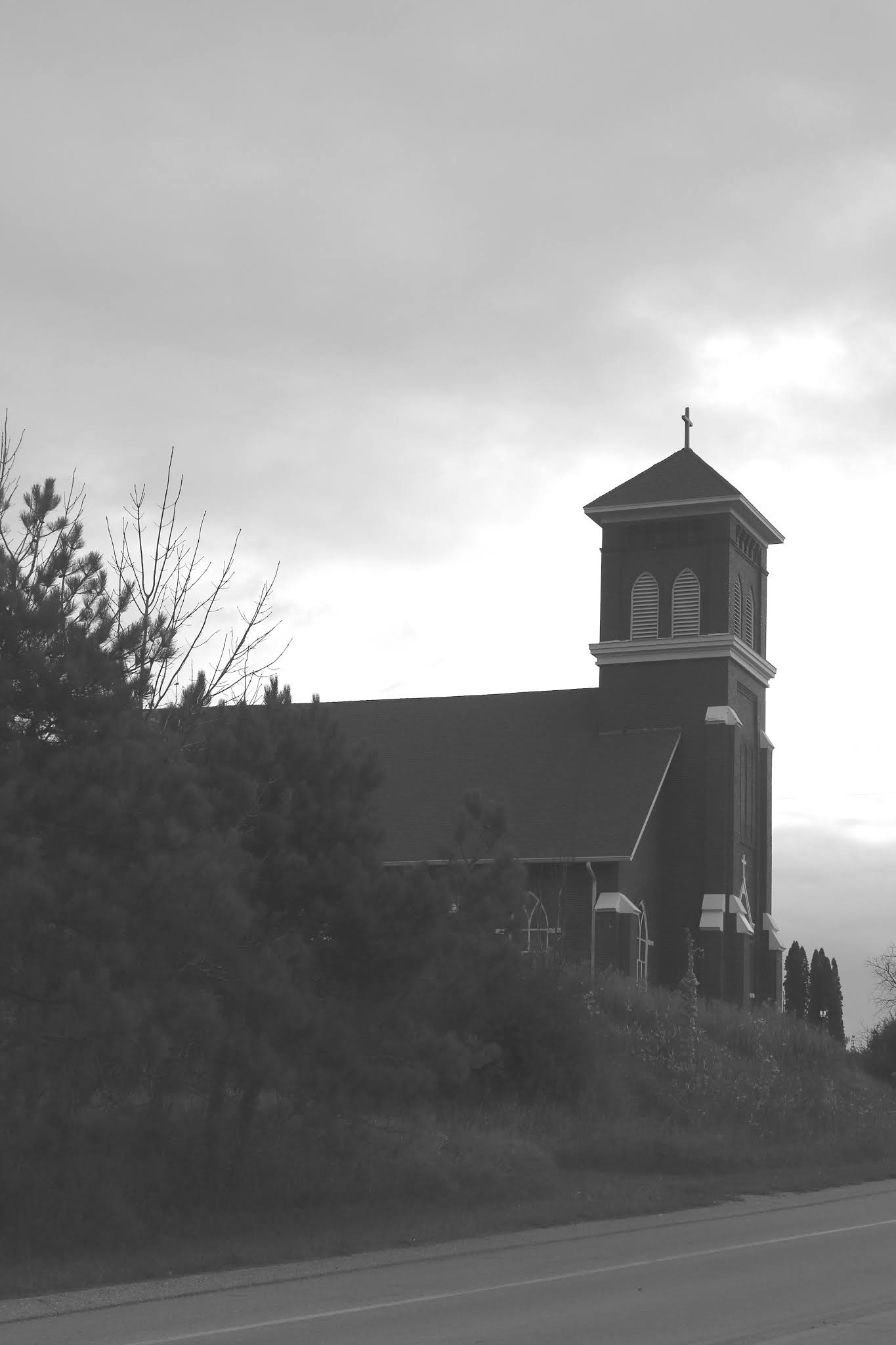 A Shot in the Light St. Wenceslaus Catholic Church, Gills Pier, Michigan