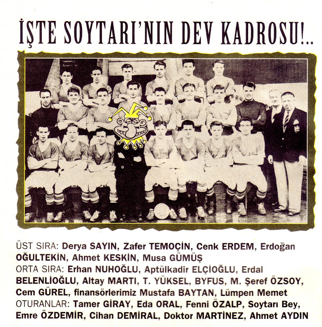 Soytarı Dergisinin Yazar Çizer Kadrosu