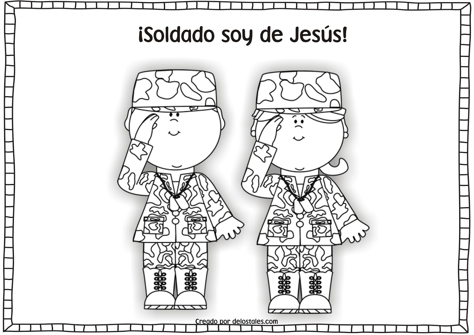 Semana 41- Soldado soy de Jesús - De los tales