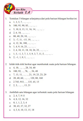 Kunci jawaban matematika kelas 8 semester 2 halaman 22
