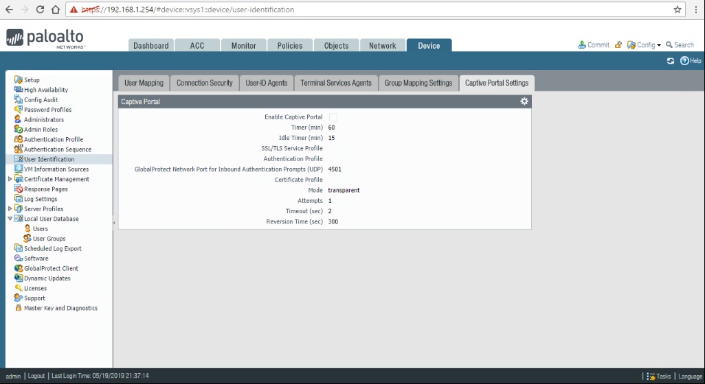 My Cybersecurity Journal Palo Alto Networks Firewall User