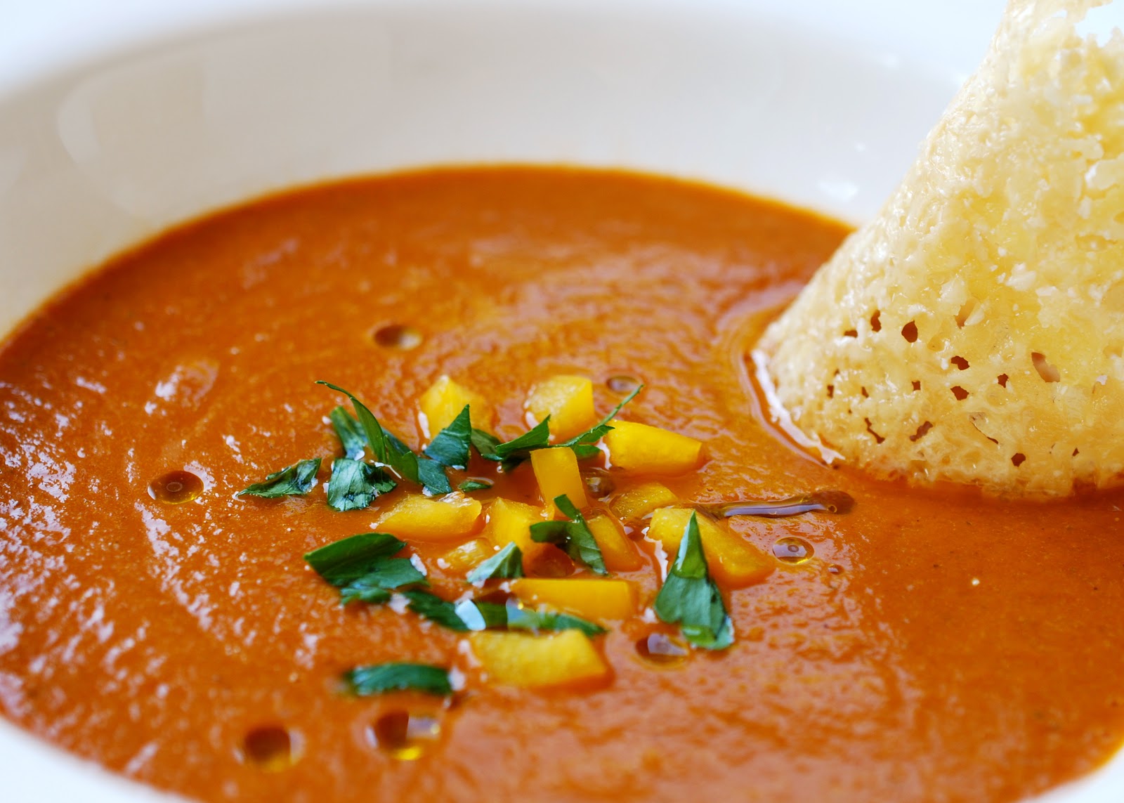 Cooking with Larue Roasted Red Pepper & Eggplant Soup