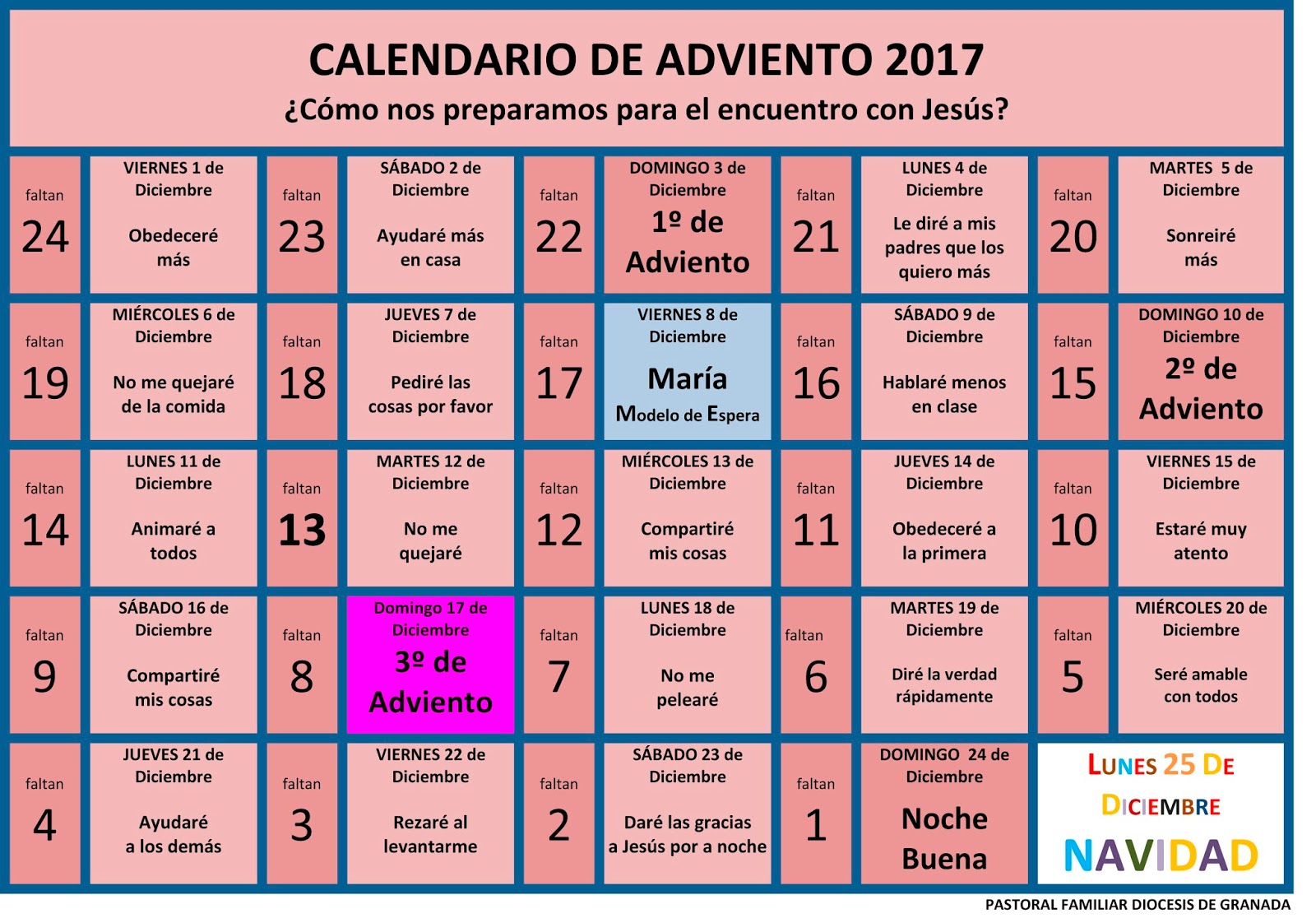 la catequesis el blog de sandra calendarios de adviento 2017 para calendario de abviento