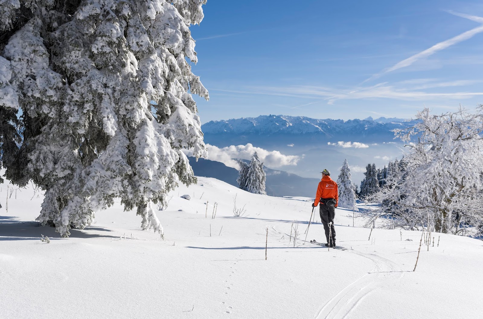 Vercors hiver ski randonnée alpin France