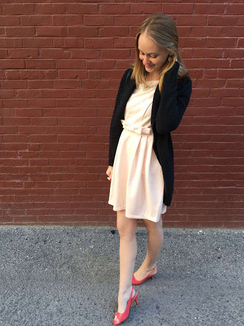 Pink Bow Dress for Spring + Irish Film Festival | Chow Down USA