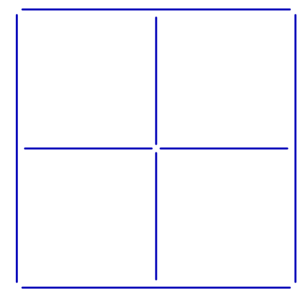 Квадратик плюс квадратик. Большие квадраты. Большие и маленькие квадраты. Большой и маленький квадрат. Большой квадрат один.