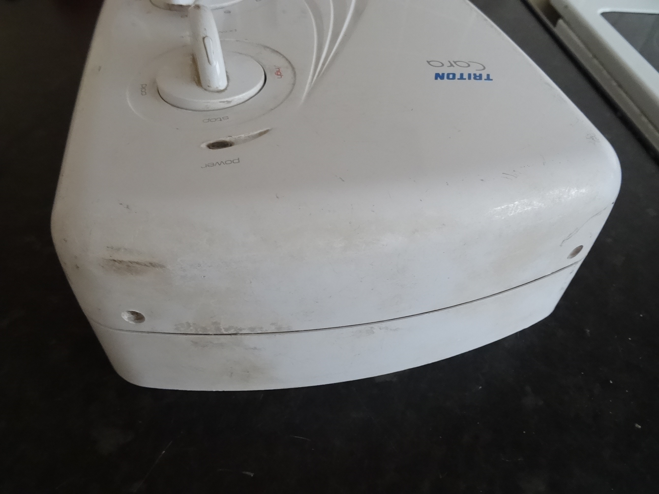 Electrical shower fault finding and repair Electric shower removing refitting the front cover