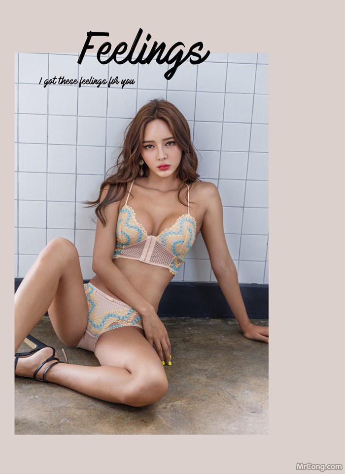Beautiful Kim Bo Ram passionate charm with sea clothes and underwear (405 pictures) photo 5-18