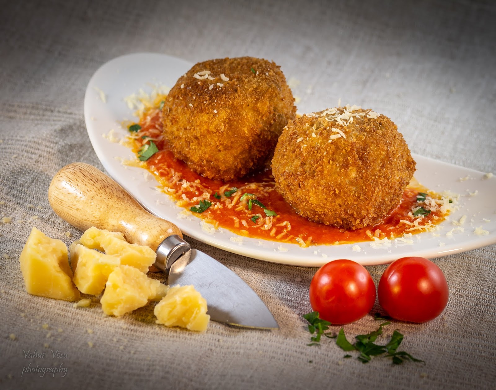 My Mum is the best Cook ever Arancini risotto balls