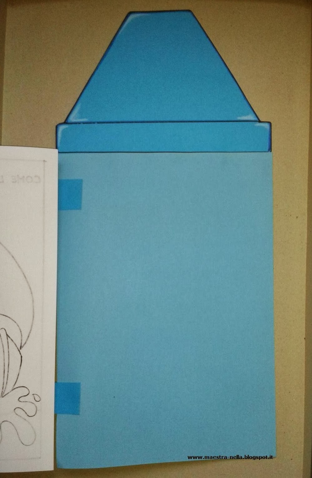 maestra Nella il colore BLU maestra Nella il colore BLU