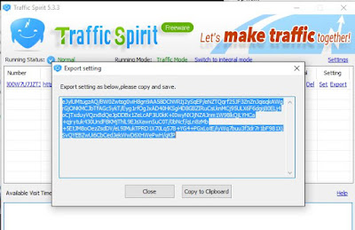 Bot Traffic Spirit - Export Setingan Bot Traffic Spirit - Export Setingan