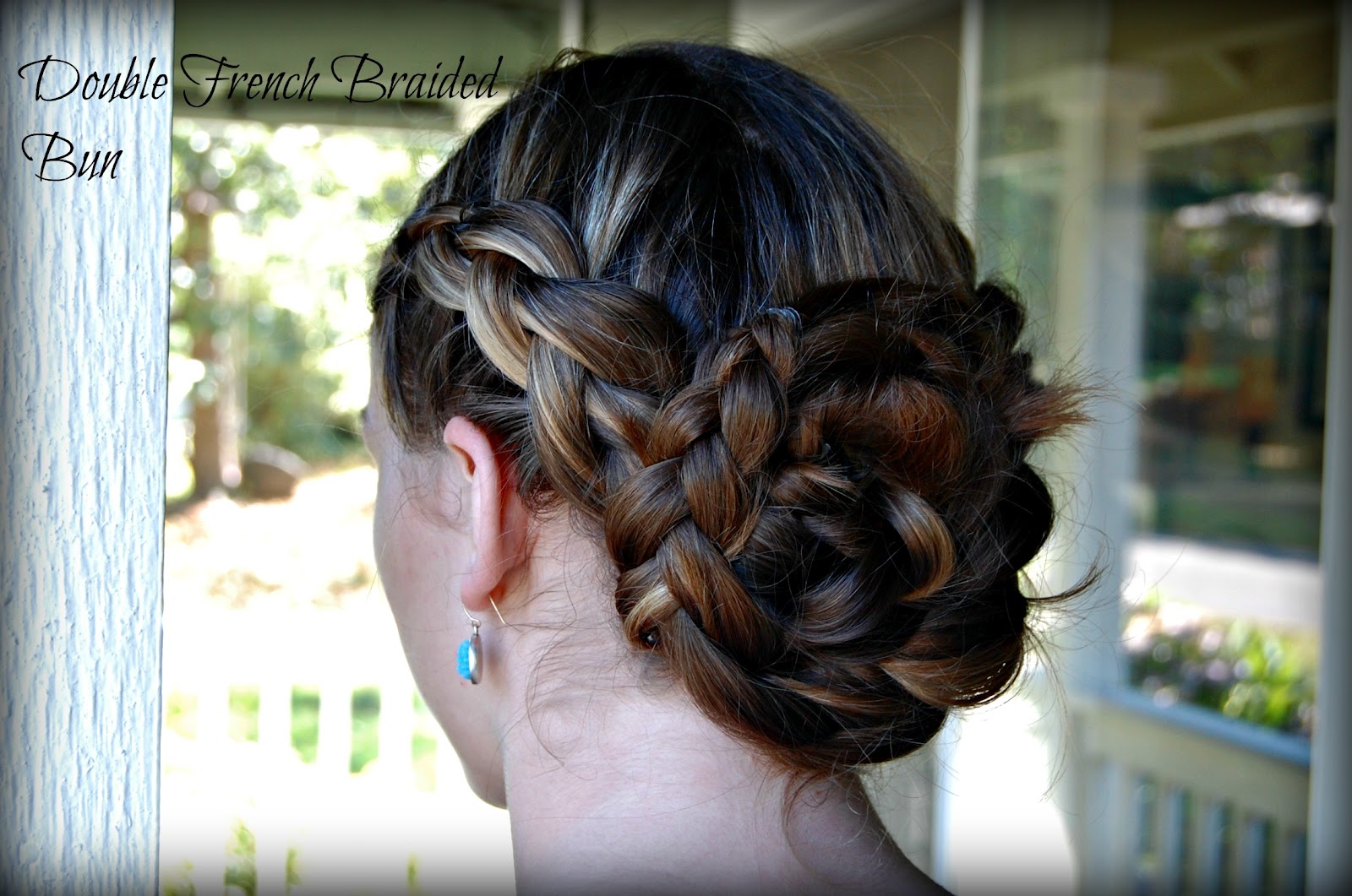 Creations Of Gracie Double French Braided Bun Creations Of Gracie Double French Braided Bun