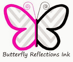 Butterfly Reflections Ink